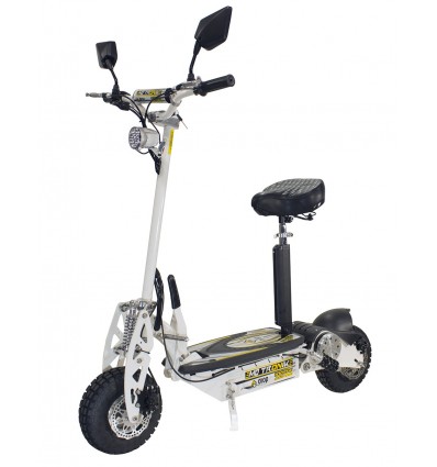 PATINETE ELÉTRICO MO TRONIK BRANCO 1000W-36V 